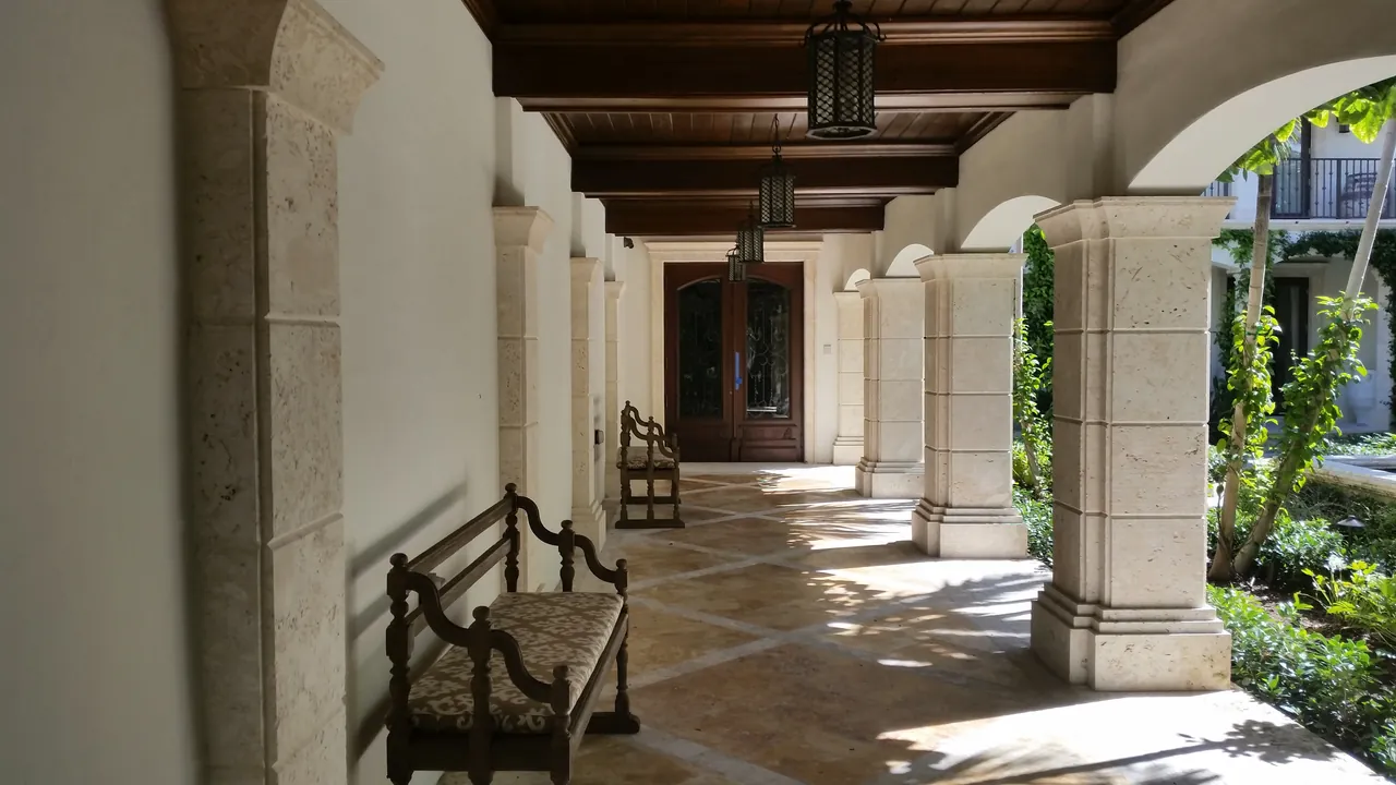 Columns, caps, bases & archways